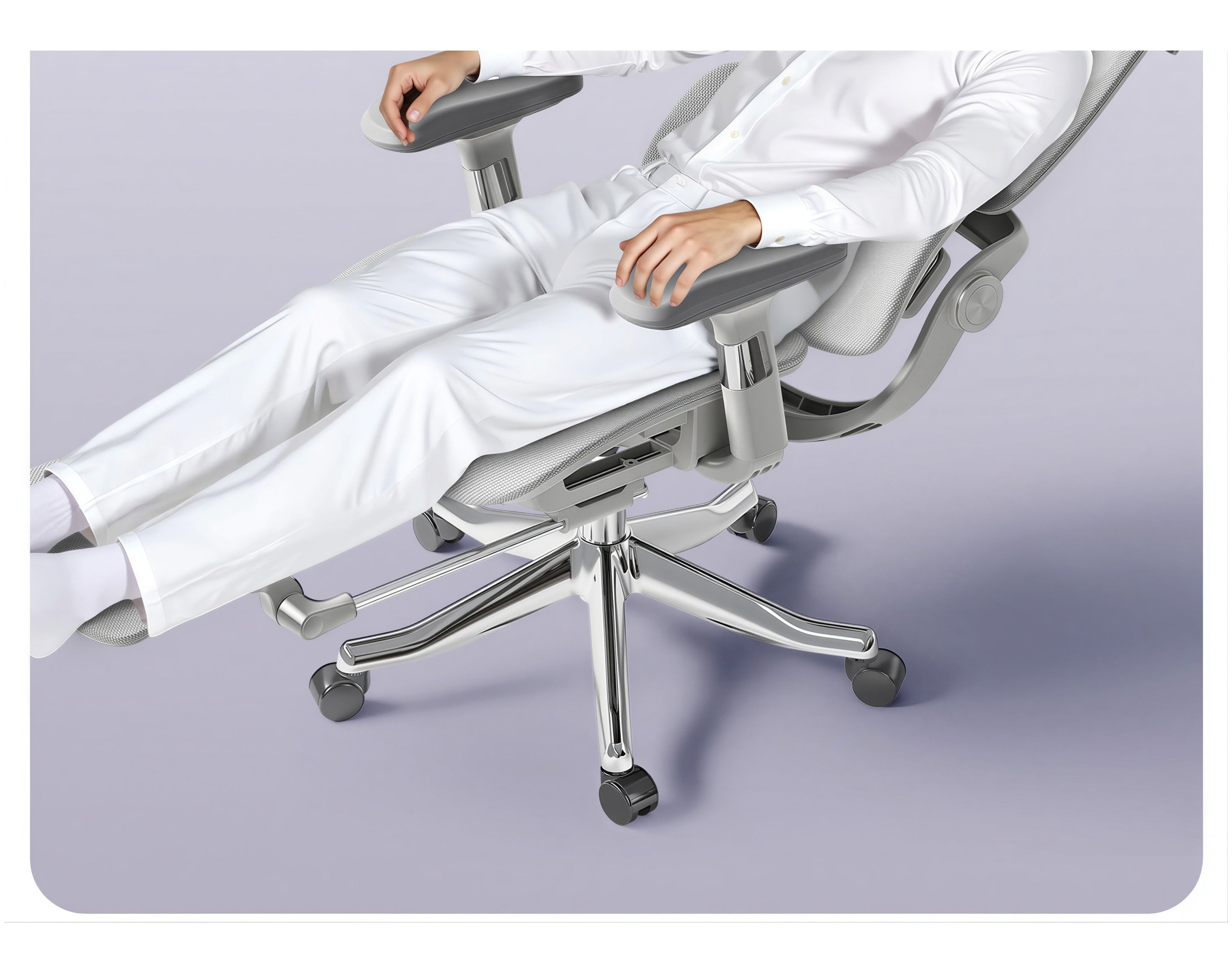 כסא מנהלים ארגונומי מתכוונן S830 מסדרת Ergonomic Elite מבית GAMERZ