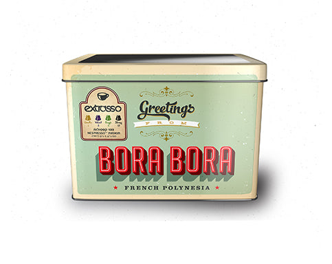 100 קפסולות קפה Extrasso באריזת פח