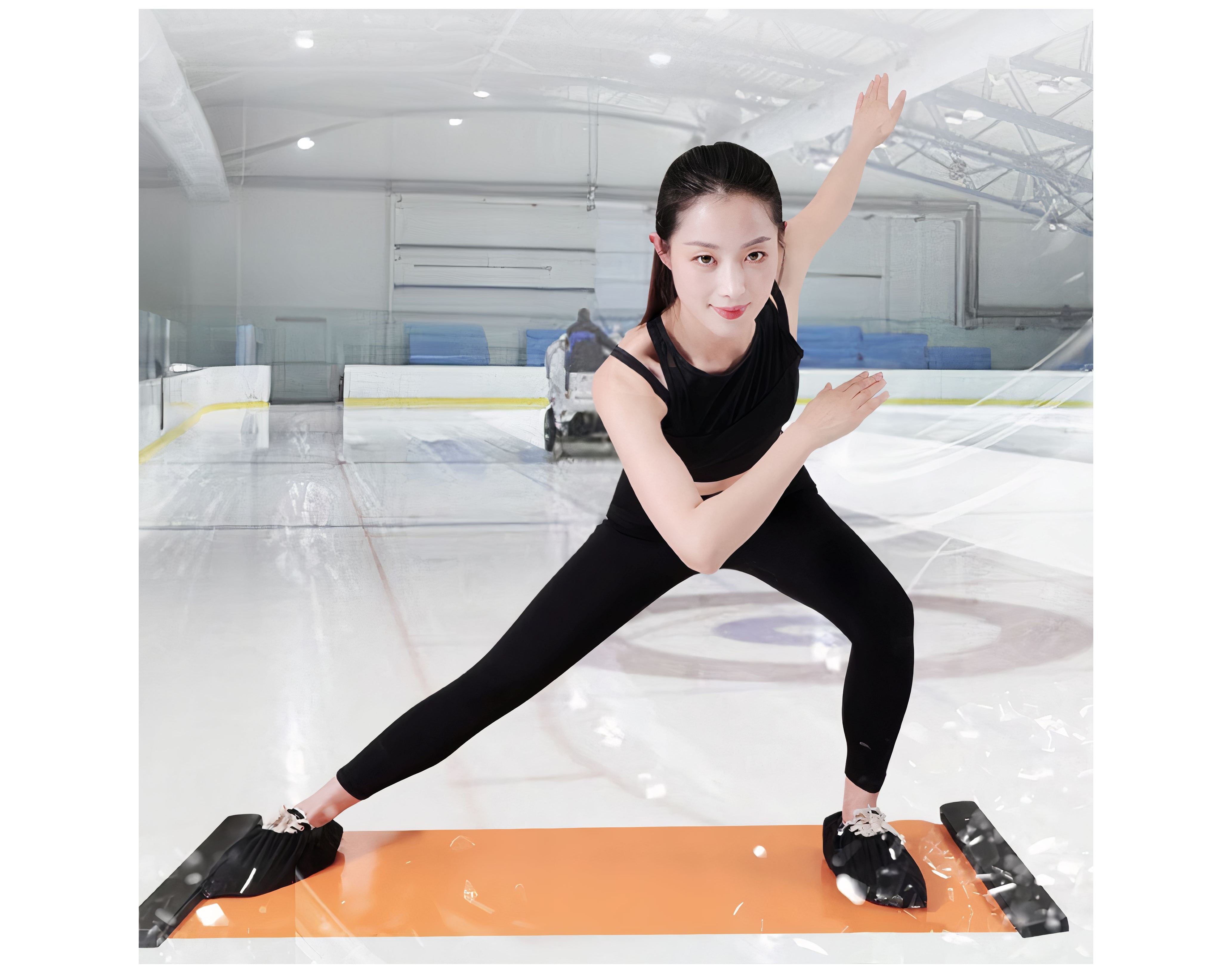 משטח החלקה מתקפל לאימון ארובי