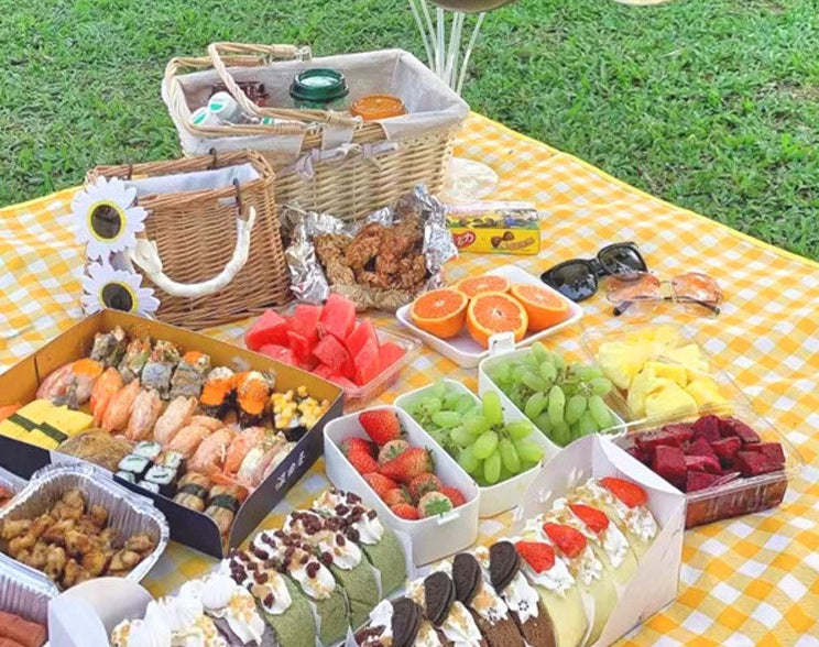 מחצלת פיקניק מתקפלת גדולה לים או לטיולים