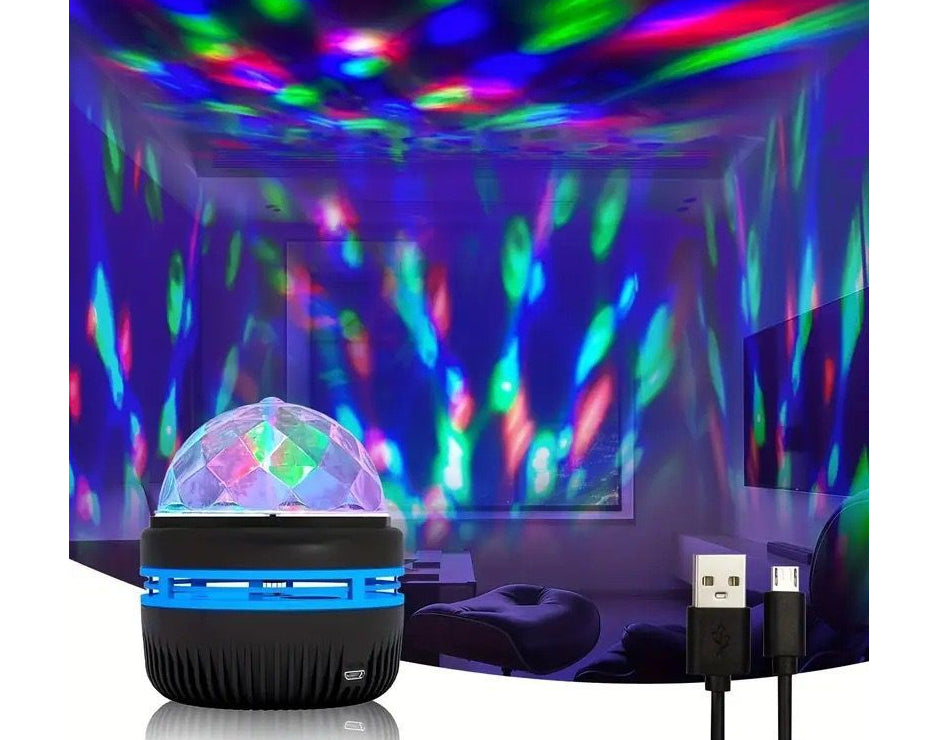 מנורת הזוהר הצפוני מקרינה גווני תאורה בתנועה איטית