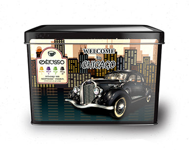 100 קפסולות קפה Extrasso באריזת פח