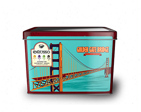 100 קפסולות קפה Extrasso באריזת פח